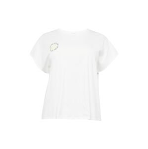 Vero Moda Curve Tričko 'GRYAVA'  žltá / čierna / biela