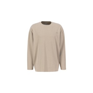 ALPHA INDUSTRIES Tričko 'Essentials'  piesková