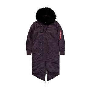 ALPHA INDUSTRIES Zimná bunda  krvavo červená / burgundská