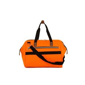 Bagmori Prebaľovacia taška  oranžová / čierna