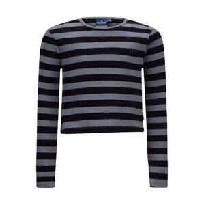 Retour Jeans Tričko  čadičová / čierna