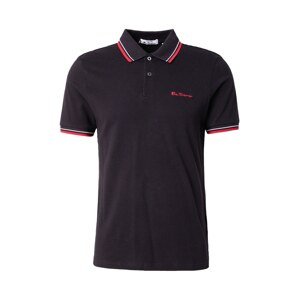 Ben Sherman Tričko  červená / čierna / biela