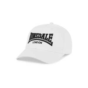 LONSDALE Čiapka 'FLIXTON'  čierna / biela