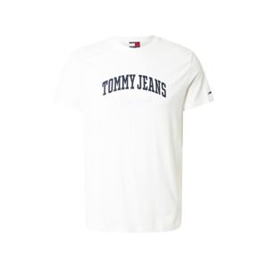 Tommy Jeans Tričko  námornícka modrá / mätová / biela