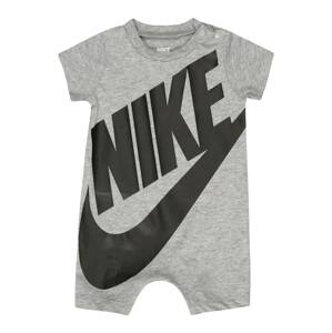 Nike Sportswear Overal  sivá / čierna