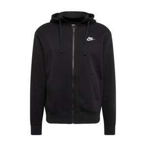 Nike Sportswear Tepláková bunda 'Club Fleece'  čierna