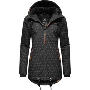 Ragwear Zimná bunda 'Zuzka'  bronzová / čierna