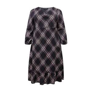 Dorothy Perkins Curve Šaty  svetloružová / červená / čierna / biela