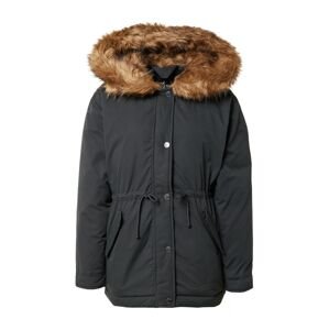 HOLLISTER Zimná parka 'EMEA'  hnedá / čierna