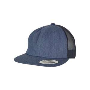 Flexfit Čiapka 'Denim Trucker'  modrá denim / biela