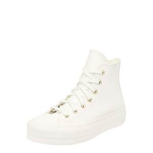 CONVERSE Členkové tenisky 'Chuck Taylor All Star Lift'  prírodná biela