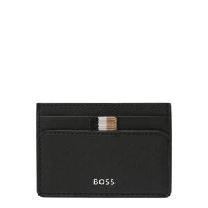 BOSS Puzdro 'Zair'  béžová / čierna / strieborná / biela