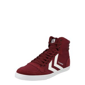 Hummel Nízke tenisky 'Slimmer Stadil'  bordová / biela