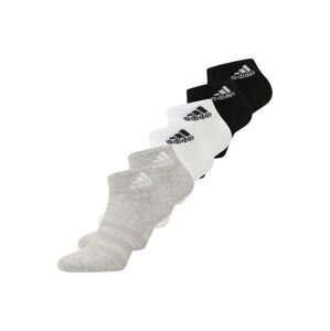 ADIDAS PERFORMANCE Športové ponožky 'Thin And Light  '  sivá melírovaná / čierna / biela