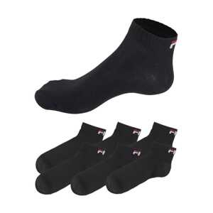 FILA Športové ponožky  červená / čierna / biela