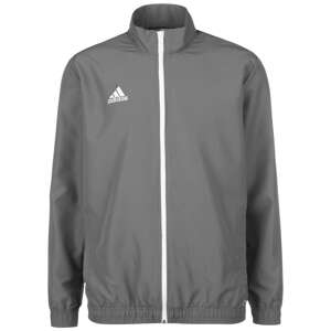 ADIDAS PERFORMANCE Športová bunda 'Entrada 22'  sivá / biela