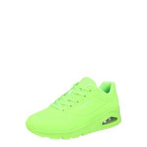SKECHERS Nízke tenisky 'Uno - Night Shades'  neónovo zelená