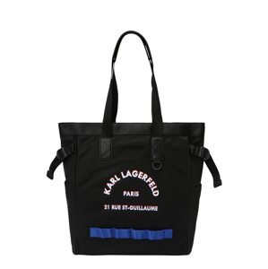 Karl Lagerfeld Shopper 'RSG ATHLEISURE'  kráľovská modrá / oranžová / čierna / biela