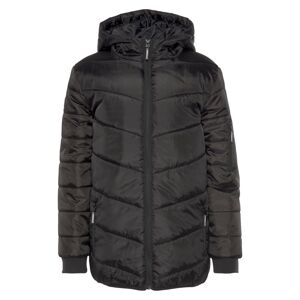 LONSDALE Zimná bunda  čierna / biela