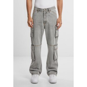 2Y Studios Rifľové kapsáče 'Aidan'  sivý denim