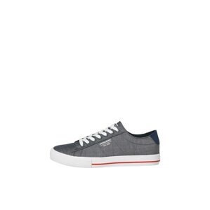 JACK & JONES Nízke tenisky 'JFWRYDER'  námornícka modrá / modrá melírovaná / biela