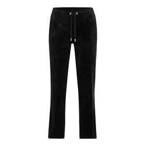 Juicy Couture Petite Nohavice 'TINA'  čierna / strieborná