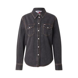 Tommy Jeans Blúzka 'Western Shirt'  sivý denim