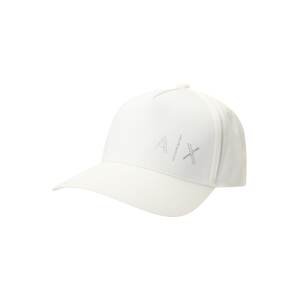 ARMANI EXCHANGE Čiapka  strieborná / šedobiela