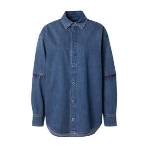 G-STAR Blúzka 'Modular'  modrá denim