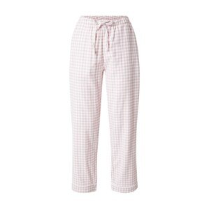 Hunkemöller Pyžamové nohavice 'Essentials'  pastelovo fialová / biela