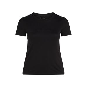 Calvin Klein Jeans Curve Tričko  sivá / čierna