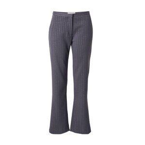 Abercrombie & Fitch Chino nohavice  antracitová / strieborná
