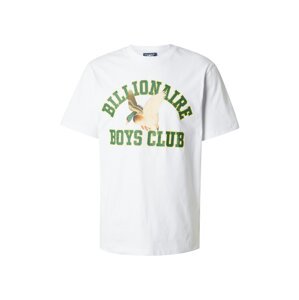 Billionaire Boys Club Tričko  béžová / zelená / biela