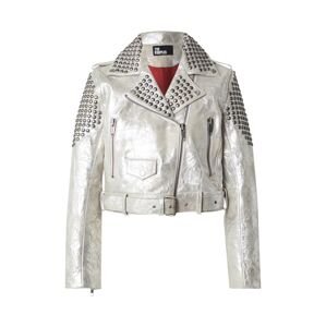 The Kooples Prechodná bunda  strieborná