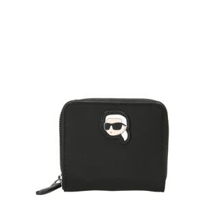 Karl Lagerfeld Peňaženka 'IKONIK 2.0'  čierna / biela