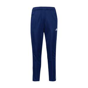 ADIDAS PERFORMANCE Športové nohavice 'Essentials'  tmavomodrá / biela
