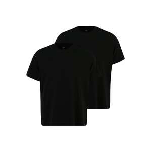 Levi's® Big & Tall Tričko '2 Pack Tee '  krvavo červená / čierna / biela