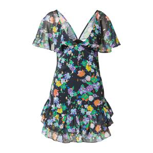 Nasty Gal Letné šaty  námornícka modrá / svetlomodrá / trávovo zelená / oranžová