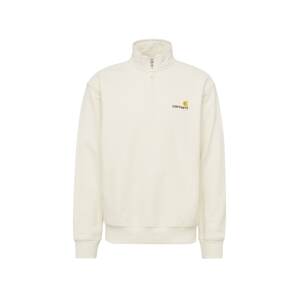 Carhartt WIP Mikina  zlatá žltá / burgundská / prírodná biela