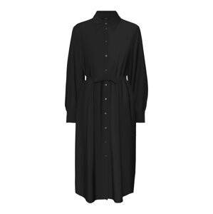 VERO MODA Košeľové šaty 'Pepper'  čierna
