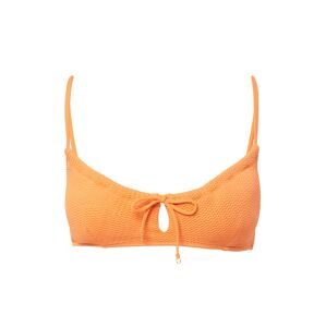 Seafolly Bikinový top 'Drawstring'  mandarínková