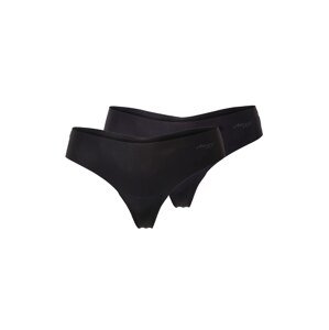 SLOGGI Tangá 'ZERO Microfibre 2.0 H'  sivá / čierna
