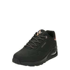 SKECHERS Nízke tenisky 'Uno'  zlatá / čierna