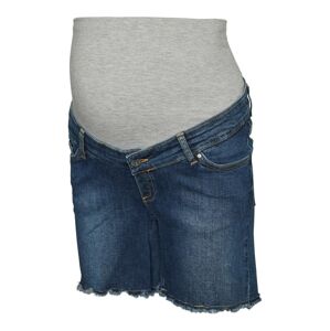 MAMALICIOUS Džínsy 'MILOW'  modrá denim / sivá melírovaná
