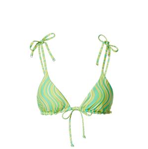 Seafolly Bikinový top  zelená / limetová / mätová