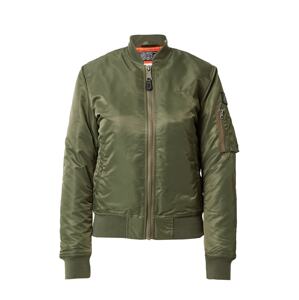 Schott NYC Prechodná bunda 'Airforce'  kaki
