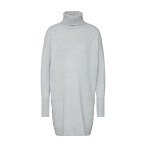VERO MODA Pletené šaty  svetlosivá