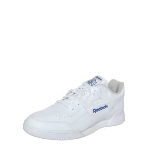Reebok Nízke tenisky 'Workout Plus'  modrá / biela