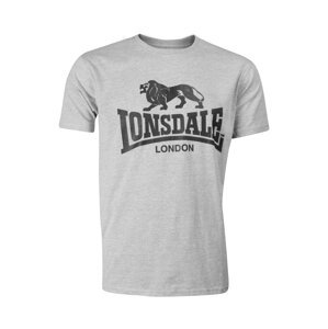 LONSDALE Tričko  sivá / čierna