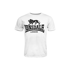 LONSDALE Tričko  čierna / biela